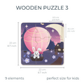 Jigsaw Wooden Puzzle 3 (Bundle)
