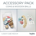 AP - Coins & Wooden Balls for Busy Cube Medium
