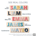 Personalised Name Puzzle | girl colour examples